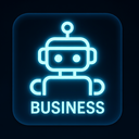 icon_business_robot_glow_effect icon preview