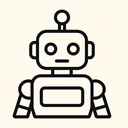 icon_business_robot_line_art icon preview