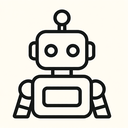 icon_business_robot_minimal_outline icon preview