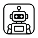 icon_business_robot_monochrome icon preview