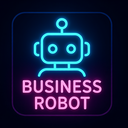 icon_business_robot_neon icon preview
