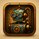 icon_business_robot_steampunk icon preview