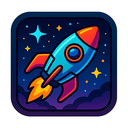 icon_business_rocket_cyberpunk icon preview