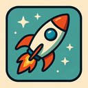 icon_business_rocket_retro icon preview