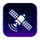 icon_business_satellite_digital_glitch icon preview
