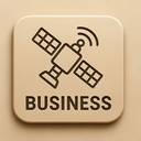 icon_business_satellite_embossed icon preview