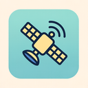 icon_business_satellite_flat_pastel icon preview