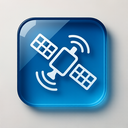 icon_business_satellite_glassy icon preview
