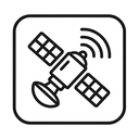 icon_business_satellite_line_art icon preview