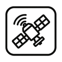 icon_business_satellite_monochrome icon preview