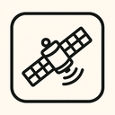 icon_business_satellite_thin icon preview