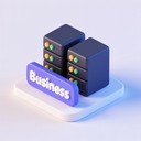icon_business_server_3d_isometric icon preview