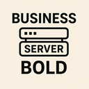 icon_business_server_bold icon preview