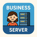 icon_business_server_cartoon icon preview