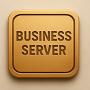 icon_business_server_embossed icon preview