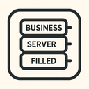 icon_business_server_filled icon preview