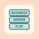 icon_business_server_flat_pastel icon preview