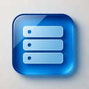 icon_business_server_glassy icon preview