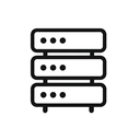 icon_business_server_monochrome icon preview