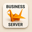 icon_business_server_origami icon preview