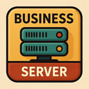 icon_business_server_retro icon preview