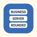 icon_business_server_rounded icon preview