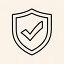 icon_business_shield_line_art icon preview