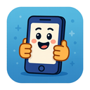 icon_business_smartphone_cartoon icon preview