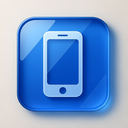 icon_business_smartphone_glassy icon preview