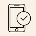 icon_business_smartphone_minimal_outline icon preview