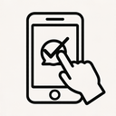 icon_business_smartphone_monochrome icon preview