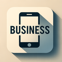 icon_business_smartphone_shadow_effect icon preview