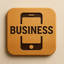icon_business_smartphone_wooden icon preview