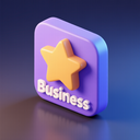 icon_business_star_3d_isometric icon preview