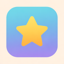 icon_business_star_flat_pastel icon preview