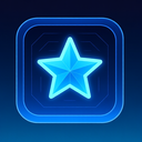 icon_business_star_futuristic icon preview