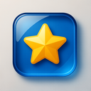 icon_business_star_glassy icon preview