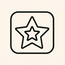 icon_business_star_line_art icon preview