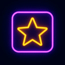 icon_business_star_neon icon preview