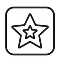 icon_business_star_outline icon preview
