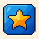 icon_business_star_pixel_art icon preview