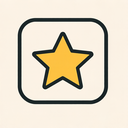 icon_business_star_simplified icon preview