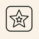 icon_business_star_thin icon preview