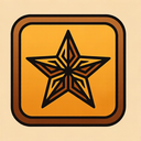 icon_business_star_tribal icon preview