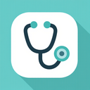 icon_business_stethoscope_flat_design icon preview