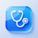 icon_business_stethoscope_glassy icon preview