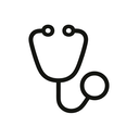 icon_business_stethoscope_line_art icon preview