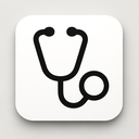 icon_business_stethoscope_monochrome icon preview