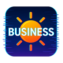 icon_business_sun_digital_glitch icon preview
