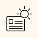 icon_business_sun_line_art icon preview